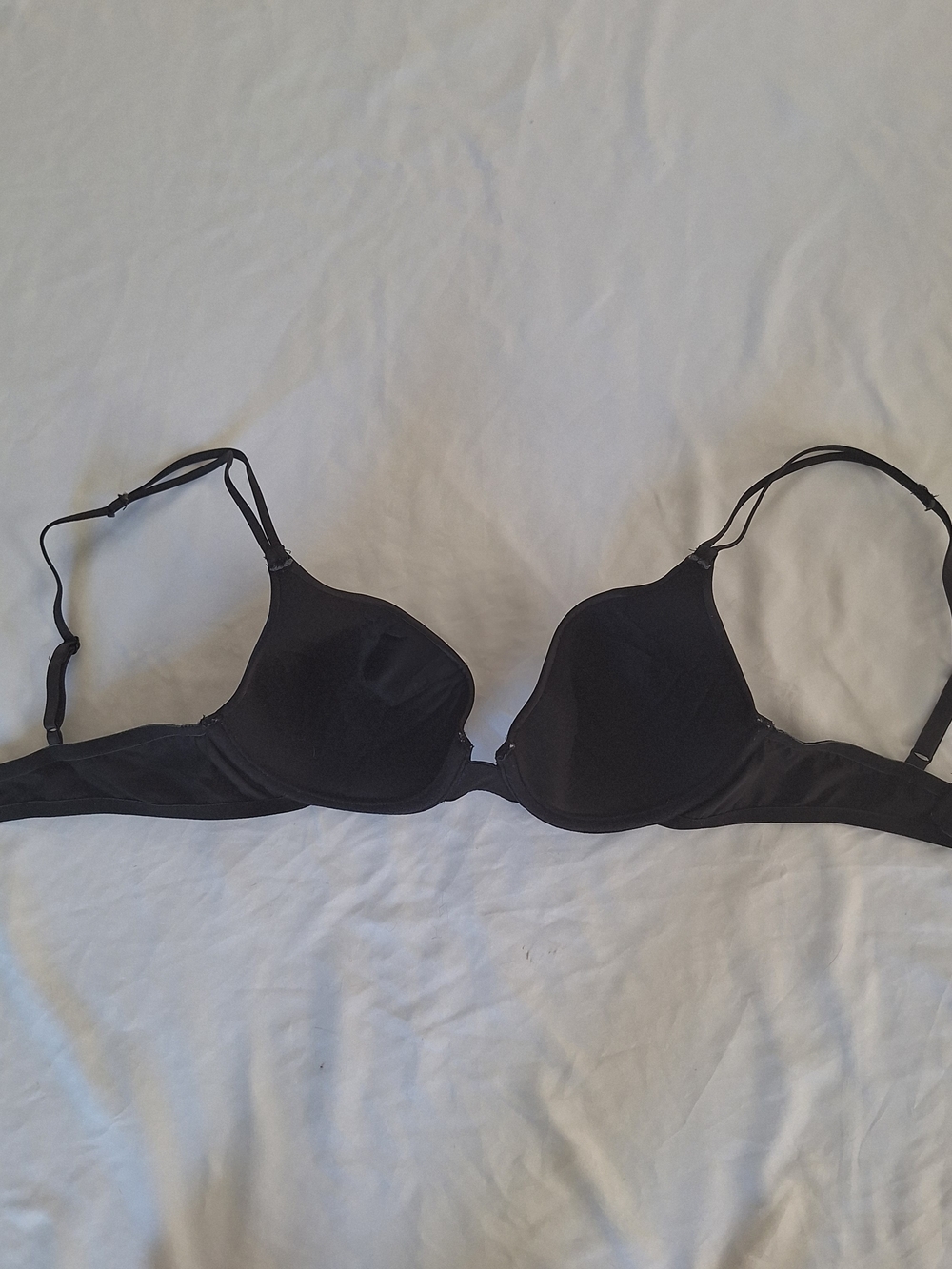 Vintage Y2K Victoria Secret Black Underwire Bra Size:36B - Picture 2 of 5